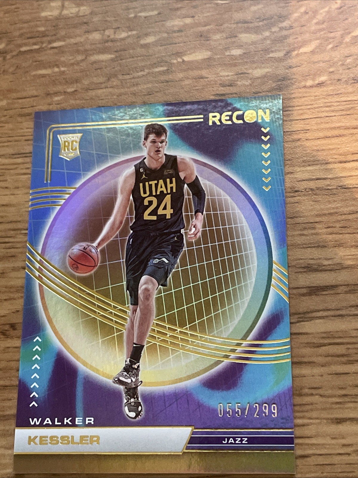 2022-23 Panini Recon - Rookies Walker Kessler #222 Holo Bronze /299 (RC)