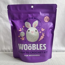 The Woobles Jojo the Bunny Learn to Crochet Kit for Beginners NEW