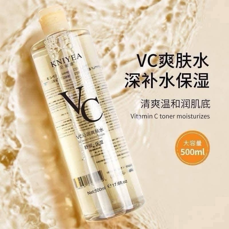 クレンジング・メイク落とし Kniyea VC toner 500ml 3pcs Amazon.com : Kniyea Vc Toner, Vc Toner Korean, Kniyea
