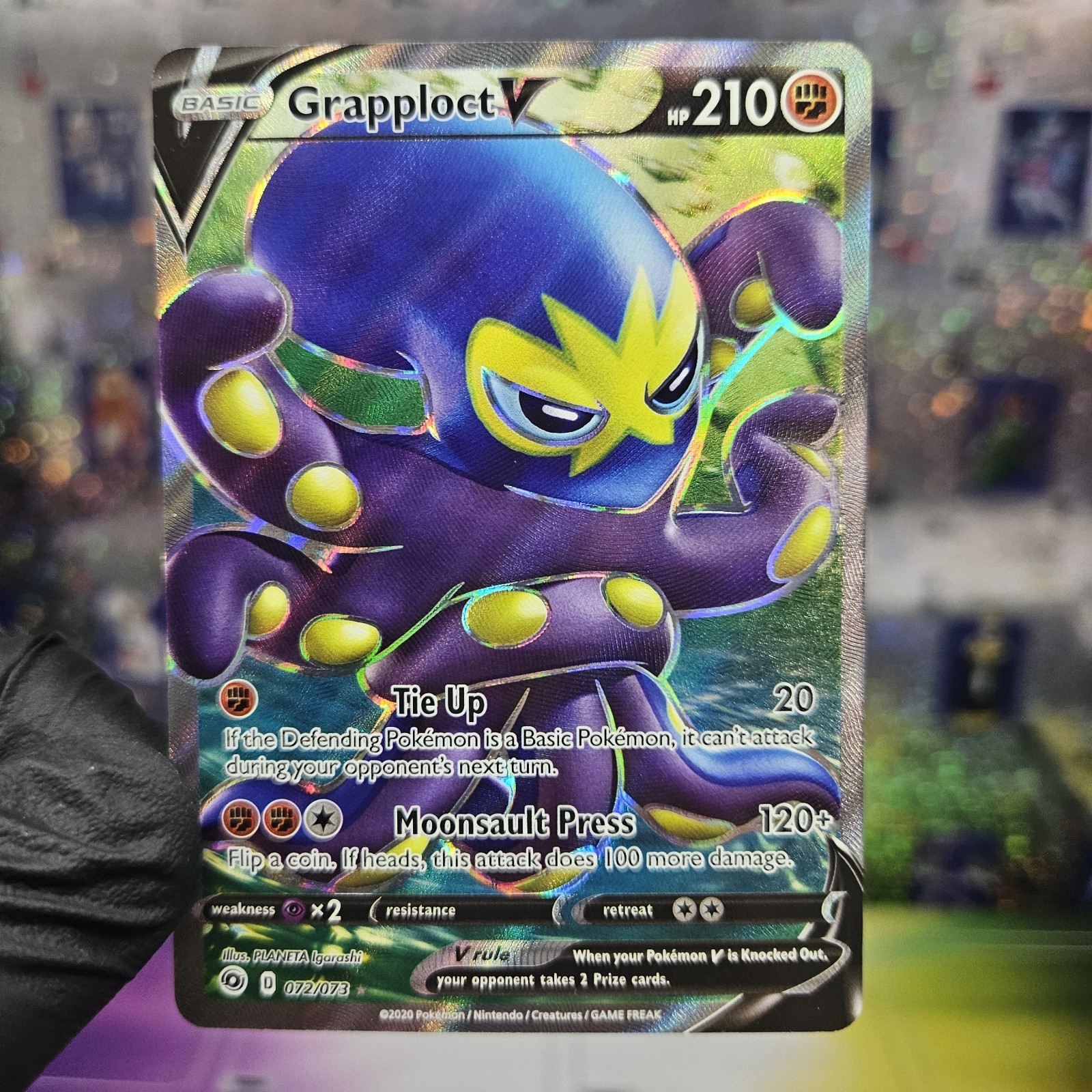 Grapploct V Full Art 72/73 Ultra Rare Champion's Path