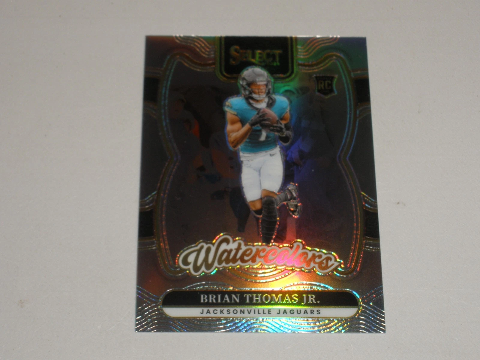 Brian Thomas Panini Select Watercolors #19 Gold Prizm