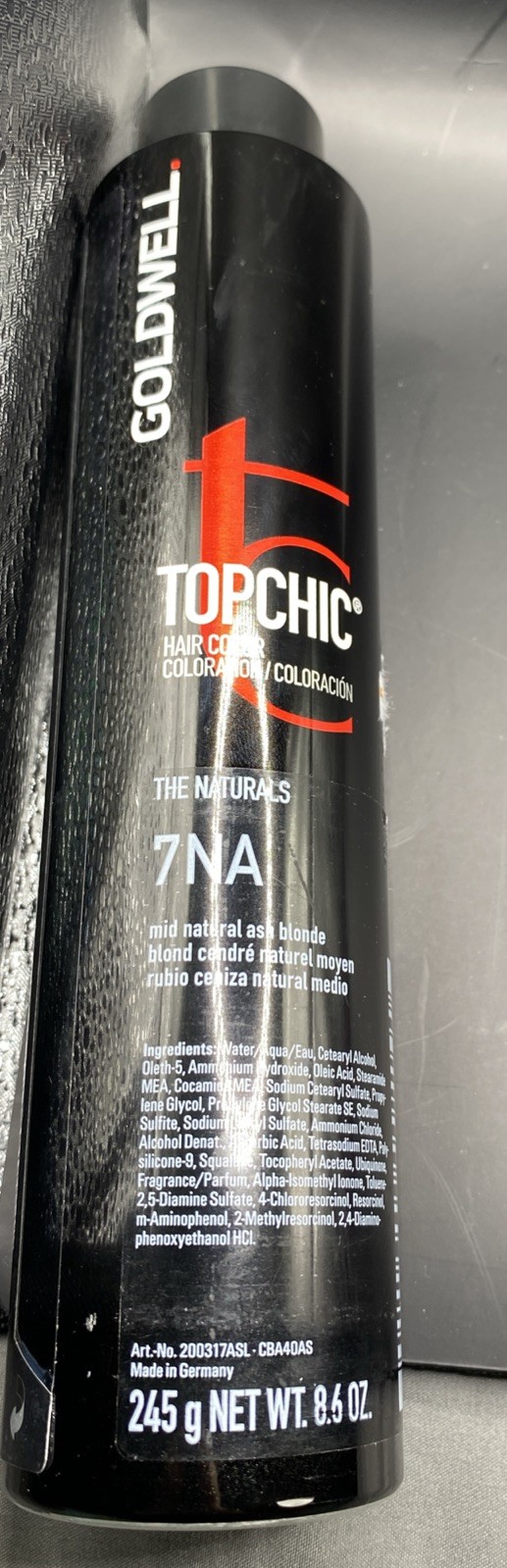 Can 8.6 7na Mid Natural Ash Blonde 250ml Dye