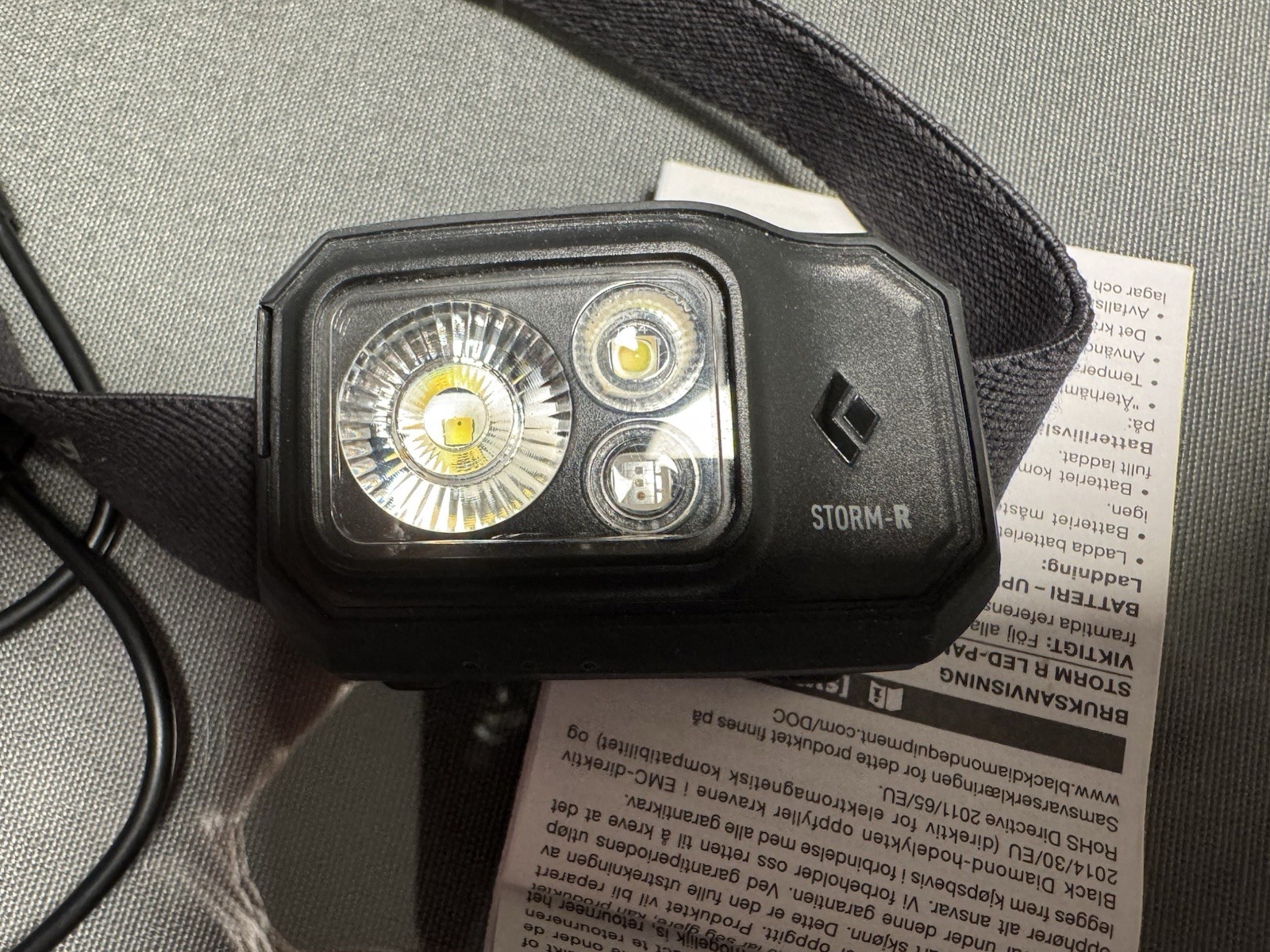 (USED) BLACK DIAMOND STORM-R 500