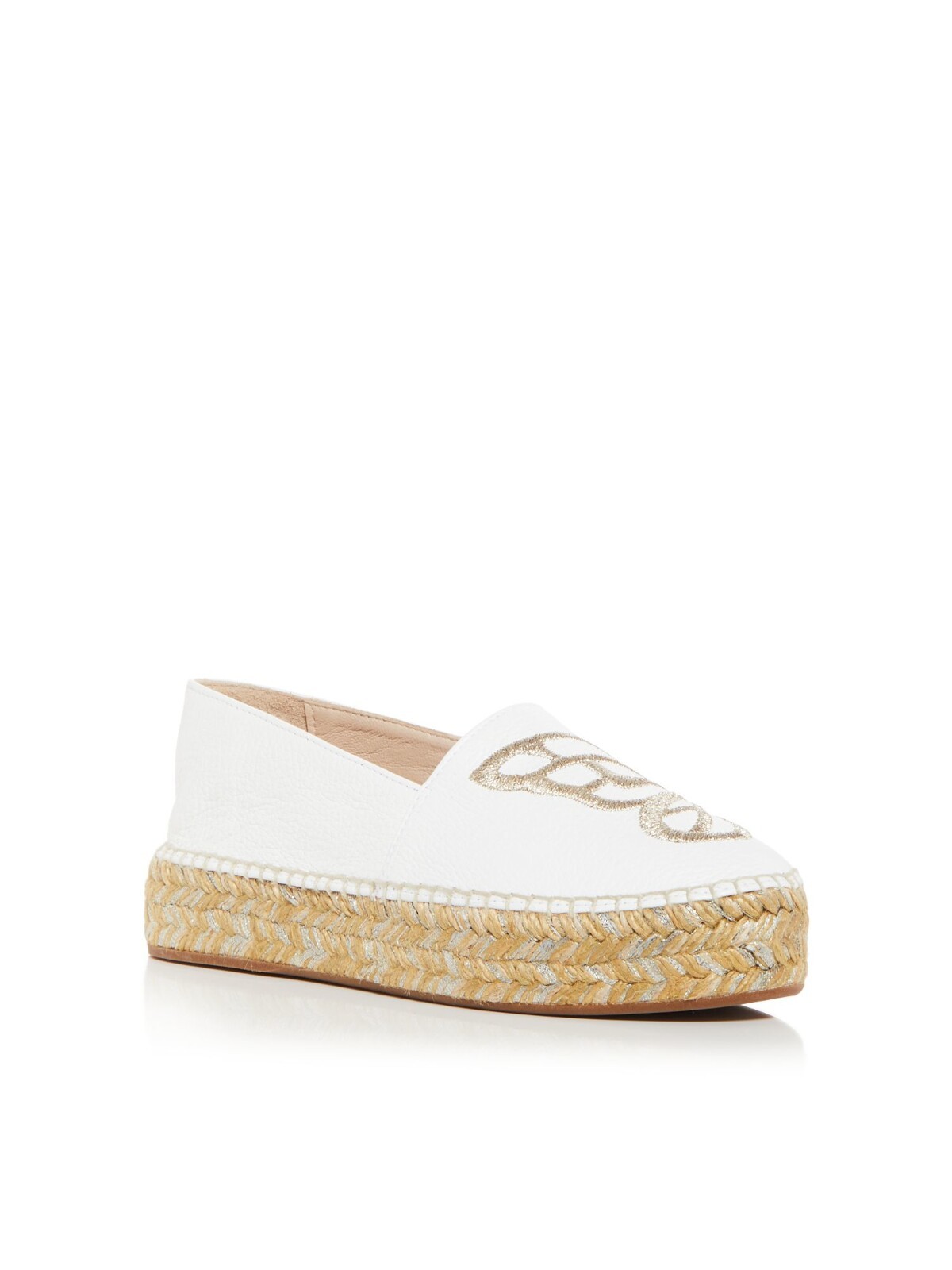 Женская обувь на плоской подошве SOPHIA WEBSTER с белой бабочкой-баттерфляем на платформе 375 18090₽