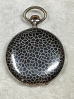 Antique Drusus Silver Niello Pocket Watch Triple Signed! Working! 2