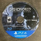 Dishonored Definitive Edition Sony PlayStation 4 PS4 - Disc Only