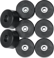 8 Pcs Rubber Feet Bumper Amp Speaker Guitar Amplifier Cabinet Rubber Bumper 1.5"