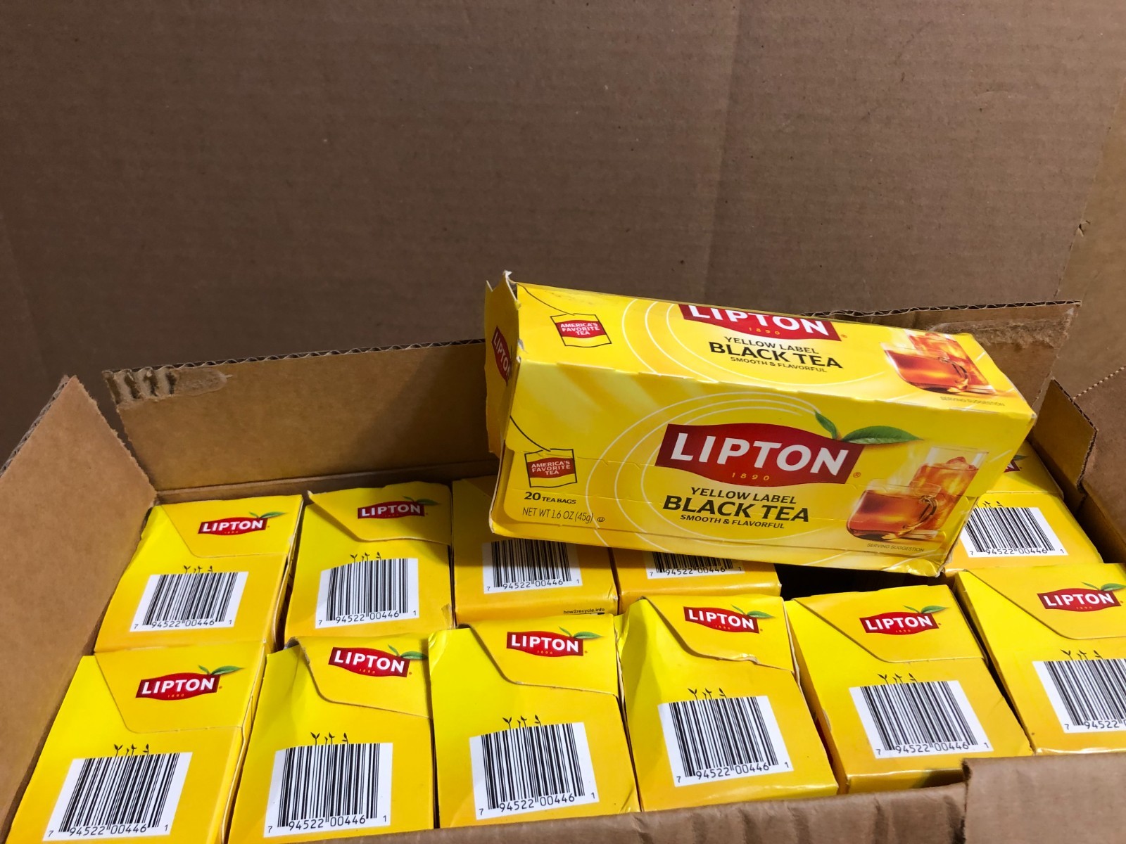 & Infusion Bagged 8 Oz 240 Tea Bags Pantry