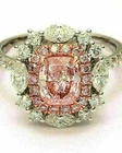 3.30Ct Natural Pink Sapphire Art Deco Antique Vintage Ring 14K White Gold Finish