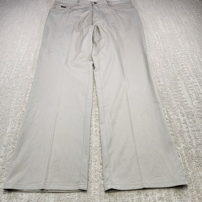 Alberto Pants Men 50 35x32 Performance Tom Chino Golf Stretch Straight Leg