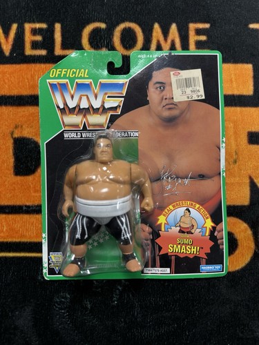 Hasbro WWF Green Card Series 11 Yokozuna...