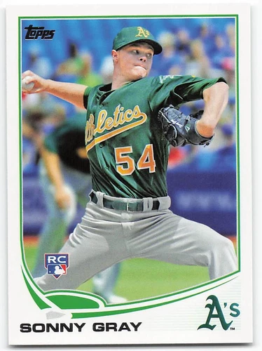 2013 Topps Update #US277 Sonny Gray RC [Base Set Baseball Card]