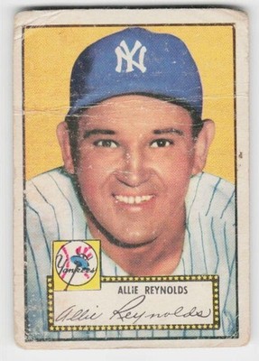 1952 Topps #67 Allie Reynolds