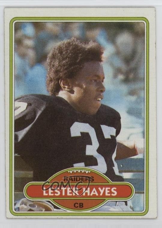 1980 Topps Lester Hayes #195 05k6