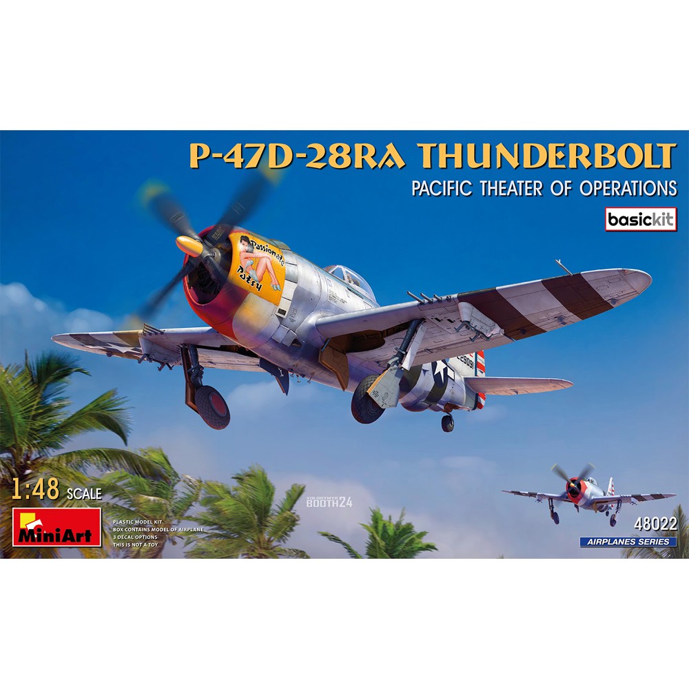 Miniart 1/48 P-47D-28RA Thunderbolt, Pacific Theater - 48022 - Image 3