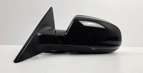 AUDI A5 8T COUPE 2010-2016 LEFT PASSENGER SIDE WING MIRROR 8 PIN BLACK OEM