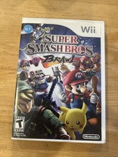 Super Smash Bros. Brawl Nintendo Wii Game Case Only NO GAME