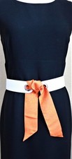 SALES AUTH.Hermes Summer Reversible Belt Strap ONLY in L SZ