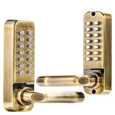 Mechanical Keyless Entry Door Lock 14 Key Mechanical Door Lock for Outdoor Fence
