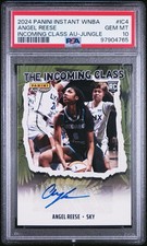 ANGEL REESE 2024 PANINI INSTANT WNBA THE INCOMING CLASS AUTOS #IC4 3/25 PSA 10