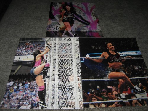Lot De 4 Photos AEW 8x10 Avec Autographes Originaux – Catch Wrestling (collection)