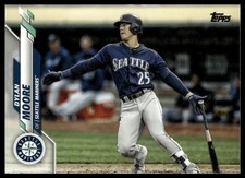 Dylan Moore #517 2020 Topps Seattle Mariners