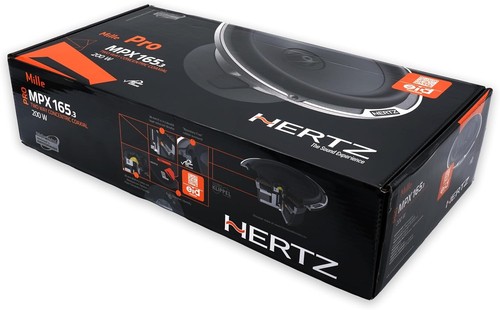 Hertz MPX 165.3 Mille Pro 6.5" Coax Speakers for Harley Davidson & Cars - Picture 2 of 14