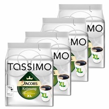 Tassimo Jacobs Krönung XL, Lot de 4, 4 x 16 T-Discs