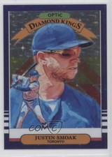 2019 Panini Donruss Optic Diamond Kings Purple Stars Prizm /125 Justin Smoak jn1