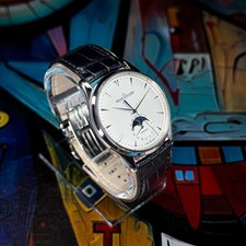 Jaeger-LeCoultre Master Ultra Thin Moon | Ref: 176.8.64 | Watch Only |White Dial 2