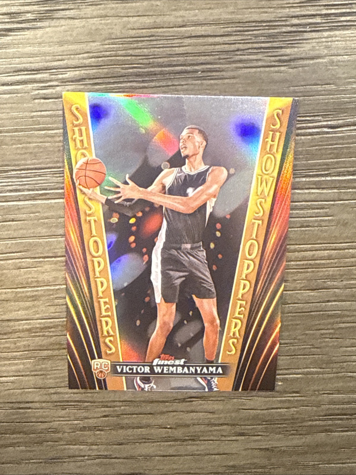 2023-24 Topps Finest - Showstoppers Victor Wembanyama #SS-21 Refractor #PNCARDS