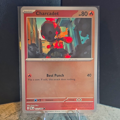 Pokémon TCG Pitch Black Charcadet 011/084 Reverse Holo