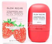 Glow Recipe Strawberry BHA Pore-Smooth Blur Drops Serum 1 oz / 30 ML V6