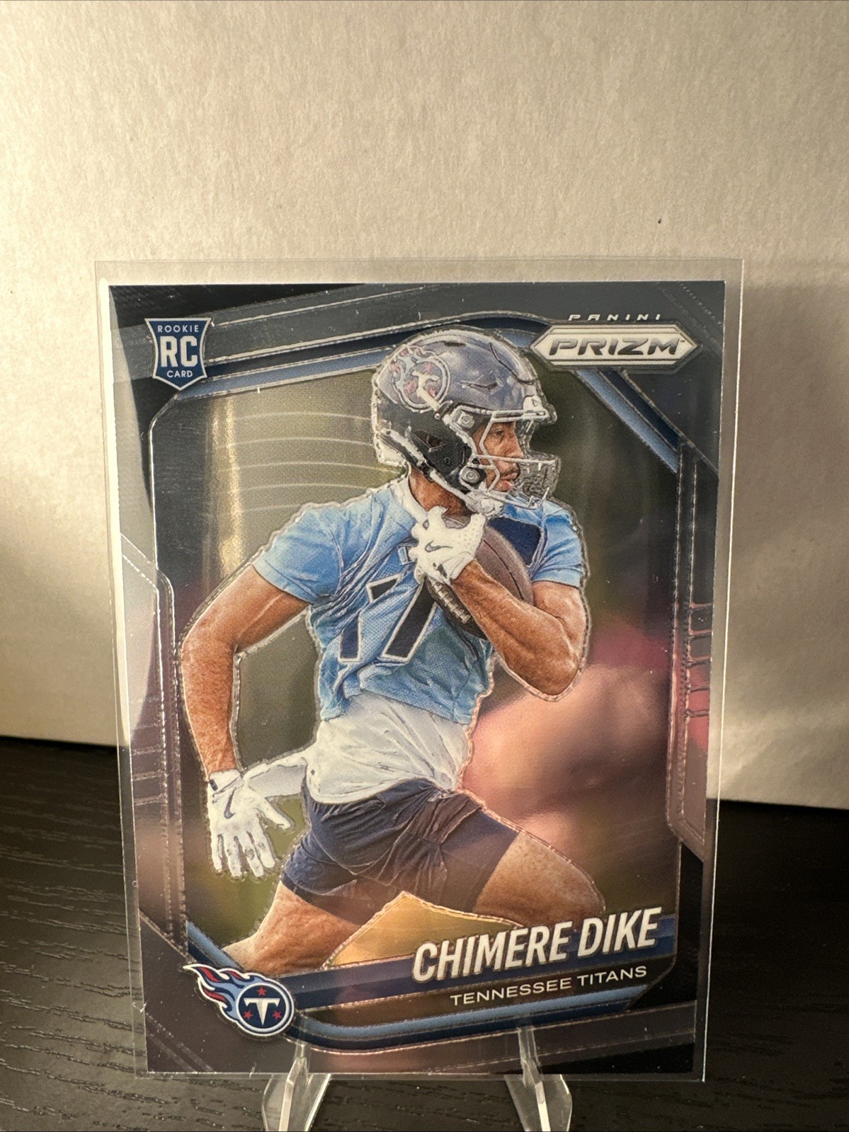 2025 Panini Prizm Chimere Dike Rookie Card #396 Tennessee Titans RC