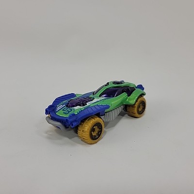 Hot Wheels Space Dune-A-Soar Asteroid Run 1:64 Green Blue Silver 2019 Loose
