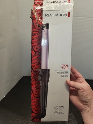 REMINGTON Curling Wand/Hair Waver 1 in -Oval Barrel for Deep Waves CI50U2 Read D