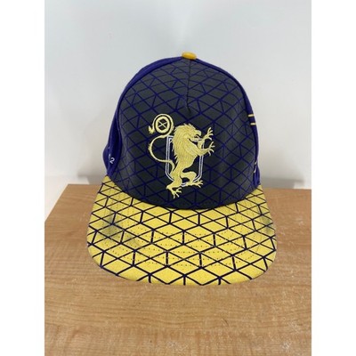 Bungie Destiny 2 Emperor Calus Leviathan Raid Snapback Hat Purple Gold Mens OSFM