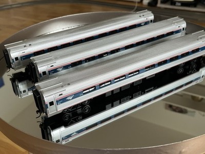 Amtrak Amfleet Coach  Wagen Set Von Bachmann