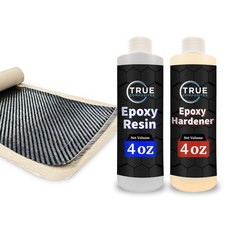 Carbon Fiber Sheet  Epoxy Resin Kit 36" x 6"  8oz of Epoxy 2x2 Twill, 3K,...