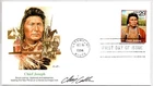 #2869g CHIEF JOSEPH INDIAN CHIEF LEGENDS OF WEST, FDC ARTIST CHRIS CALLE SIGNED