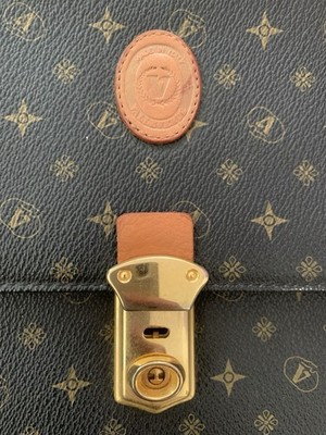 VALLEVERDE  Brown Briefcase/Document Case Designer Bag Vuitton - Italy