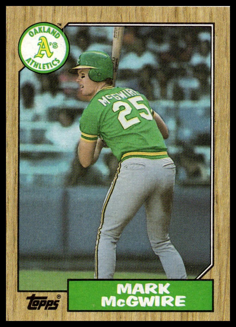 1987 Topps #366 Mark McGwire