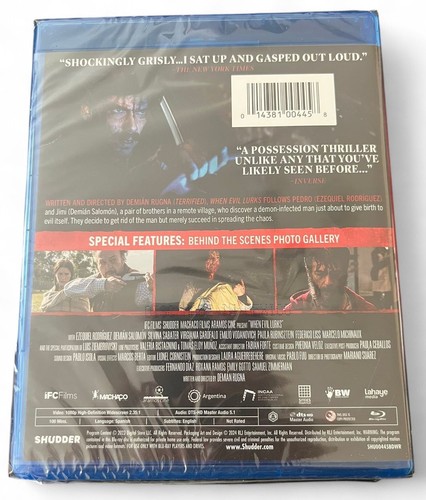 WHEN EVIL LURKS DEMIÁN RUGNA 2023 SHUDDER BRANDNEU SEALED BLU RAY - Bild 2 von 2