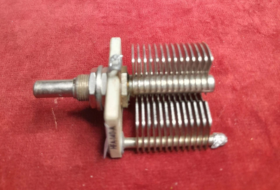 CONDENSATORE VARIABILE A 1 SEZIONE DIRETTO x TRASMISSIONE Leggi bene! *46 - Immagine 3 di 4