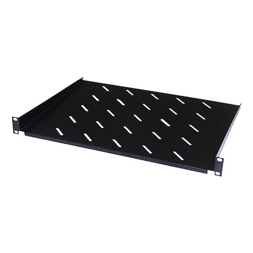 Cablenet 1u 350mm Cantilever Vented Shelf Black 20Kg