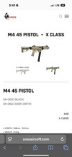 Ares Amoeba M4 45 air-soft  AR-084E (DARK EARTH) air-soft gun