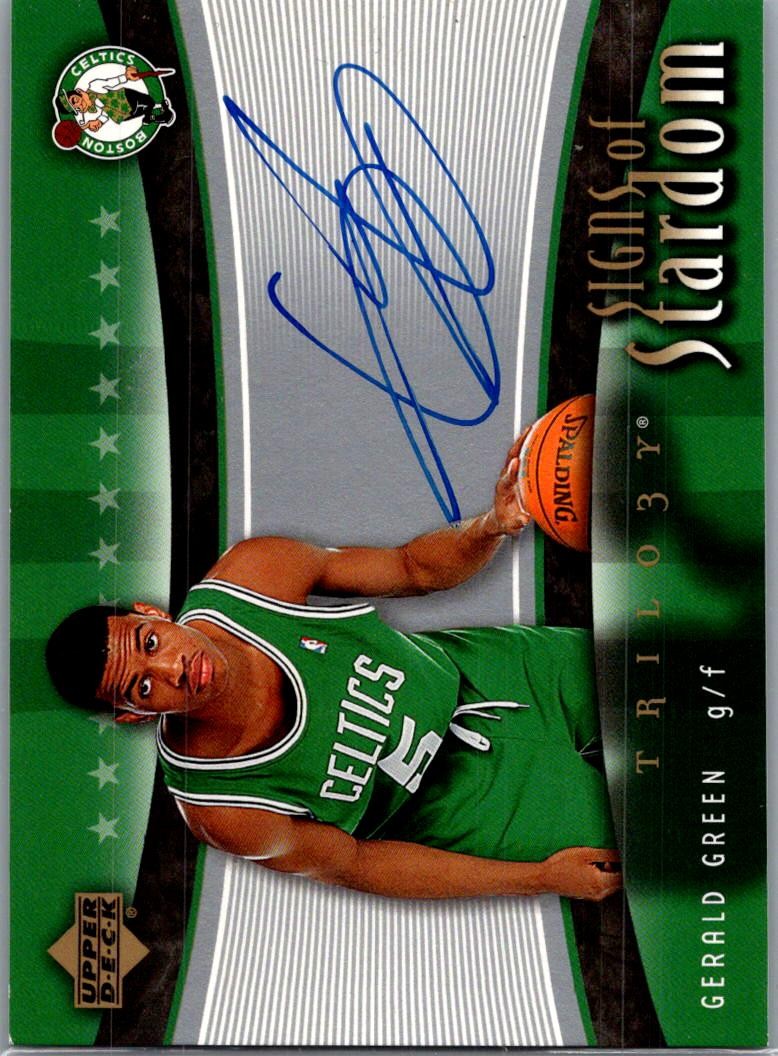 2005-06 Upper Deck Trilogy #SS-GG Gerald Green Signs of Stardom