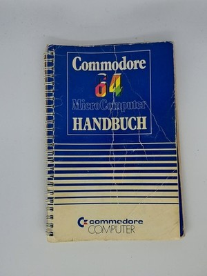 Commodore C 64 Micro Computer Handbuch blau (Deutsch) classic 8-bit computer