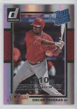2014 Panini Donruss Rated Rookie Silver Season Stat Line /310 Oscar Taveras 0f8
