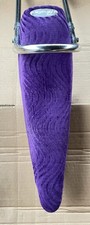 Vintage Low Rider Velour Banana Seat Purple With Sissy Bar For 20" Bicycle